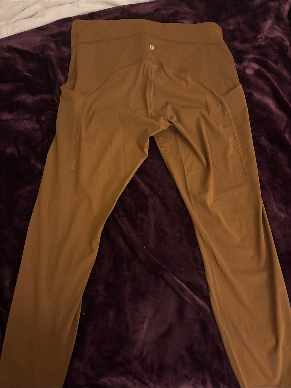 lululemon athletica Men’s Caramel Brown Performance Joggers
